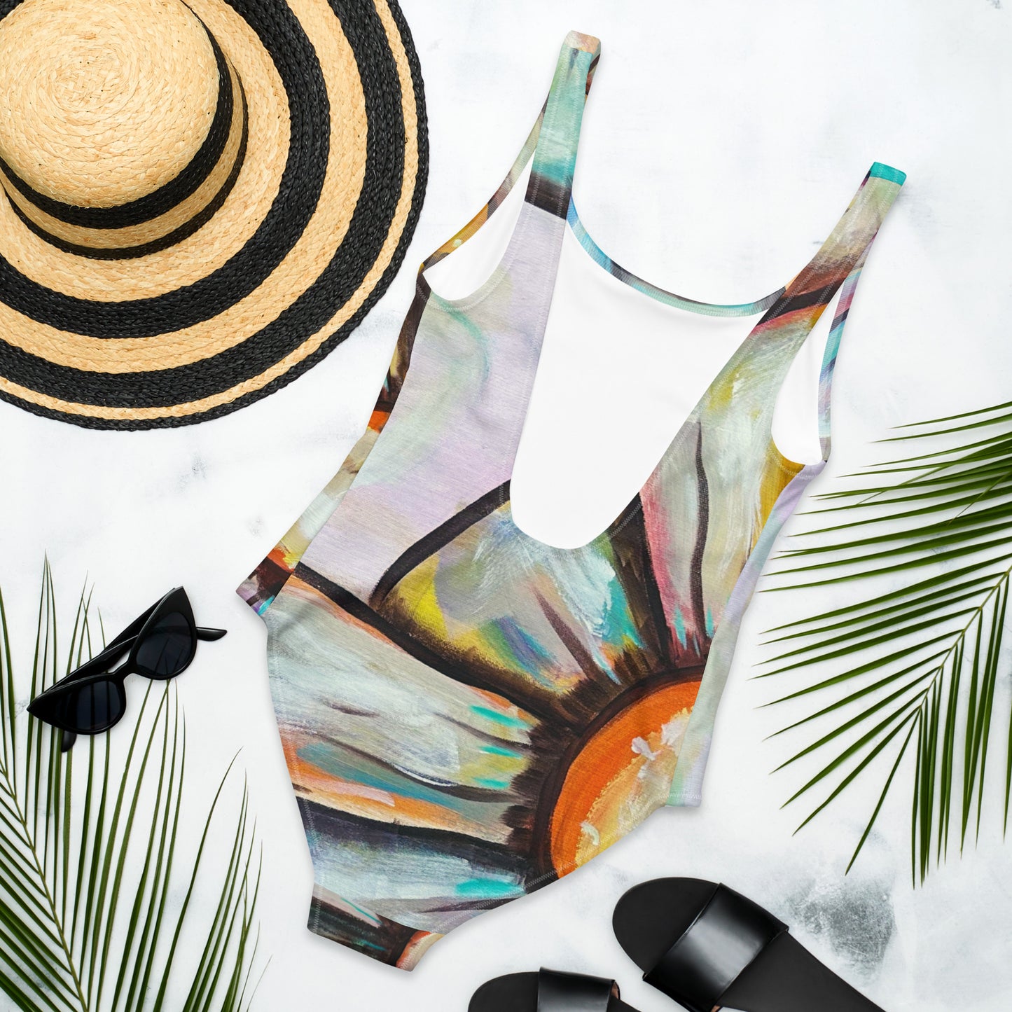 They are watching us - Floers - Costume da bagno intero