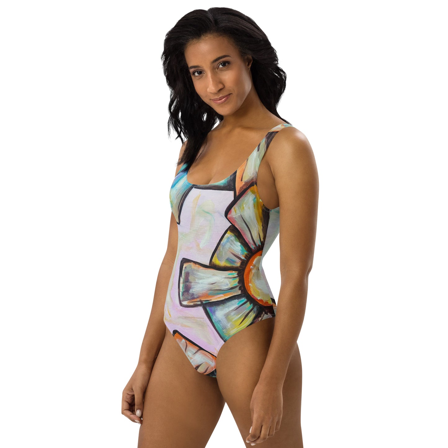 They are watching us - Floers - Costume da bagno intero