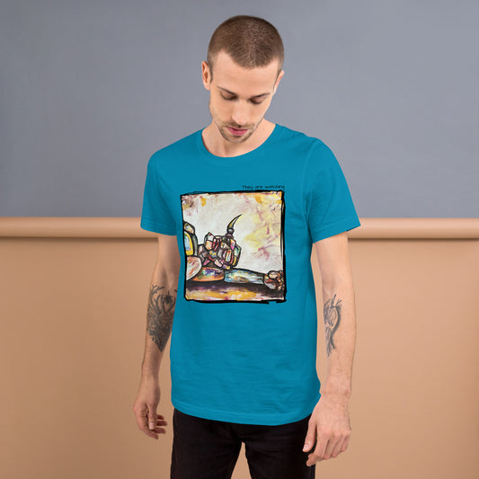 They are watching us - Edo - T-shirt