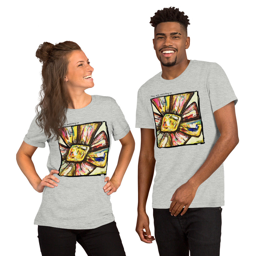 They are watching us - Flower n.4 - T-shirt