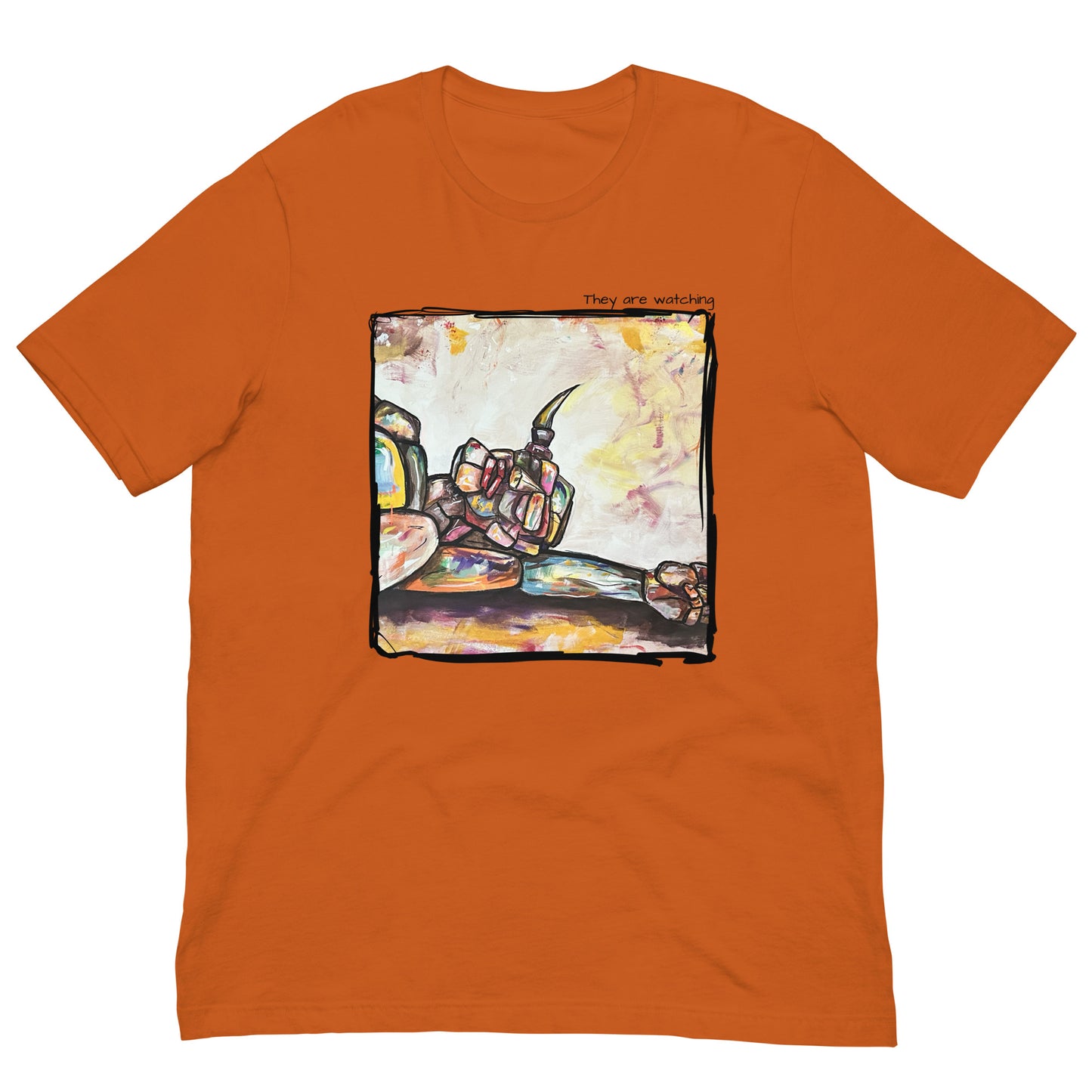 They are watching us - Edo - T-shirt