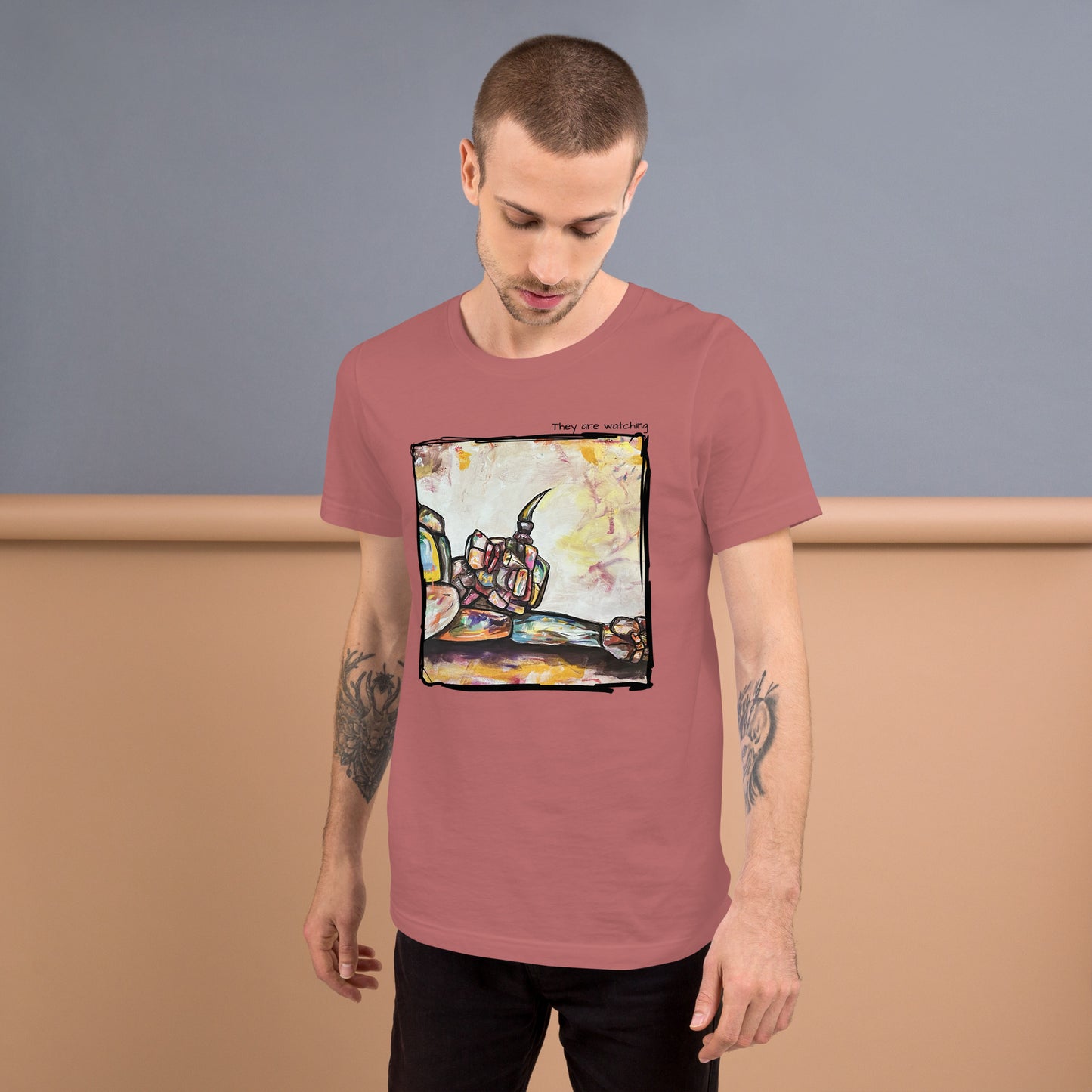 They are watching us - Edo - T-shirt