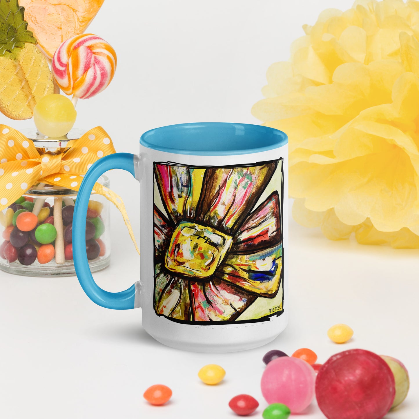 They are watching us - Flower N.4 - Mug